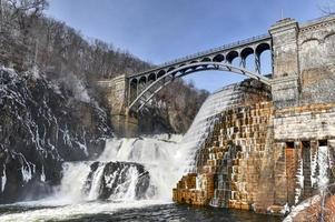 Croton Gorge Park at the base of New Croton Dam in Westchester, New York photo