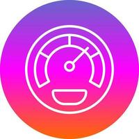 Speedometer Vector Icon Design