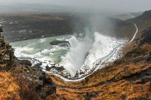 Gullfoss Waterfall, Iceland photo