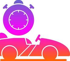 Race Stopwatch Vector Icon Design