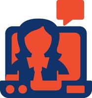 Job Interview Creative Icon Design vector