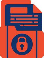 Confidential Creative Icon Design vector