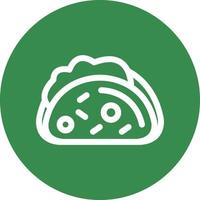 Tacos Vector Icon Design