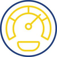 Speedometer Vector Icon Design