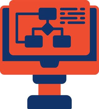 Algorithm Creative Icon Design vector