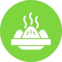 diseño de icono de vector de dim sum