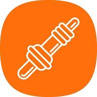 Spark Plug Vector Icon Design