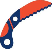 Pruning Saw Creative Icon Design vector