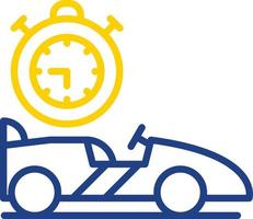 Race Stopwatch Vector Icon Design