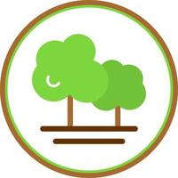 diseño de icono de vector de bosque