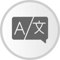 Foreign Language Vector Icon