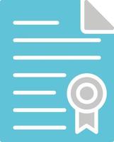 Certificate Vector Icon