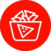 Nachos Vector Icon Design