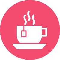 Afternoon Tea Vector Icon Design