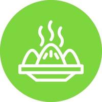 diseño de icono de vector de dim sum