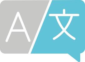 Foreign Language Vector Icon