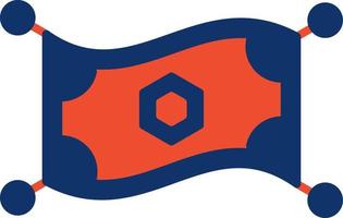 Magic Carpet Creative Icon Design vector