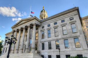 Brooklyn Borough Hall in New York, USA. Constructed in 1848 in the Greek Revival style. photo