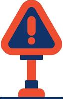 Traffic Sign Creative Icon Design vector