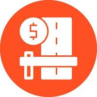 Toll Road Vector Icon Design