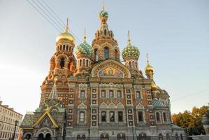 Church of the Savior on Spilled Blood in Saint Petersburg, Russia photo