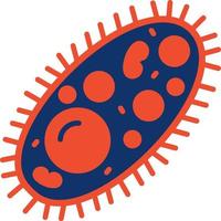 Bacteria Creative Icon Design vector