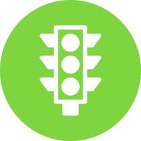 Traffic Light Vector Icon Design