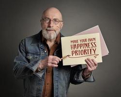 make your own happiness priority photo