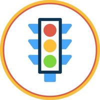 Traffic Light Vector Icon Design