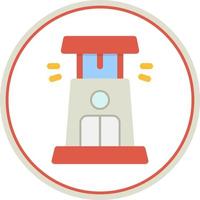 Lighthouse Vector Icon Design