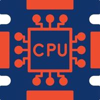 Processor Creative Icon Design vector