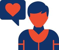 Man Creative Icon Design vector