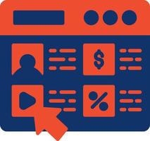 Online Store Creative Icon Design vector