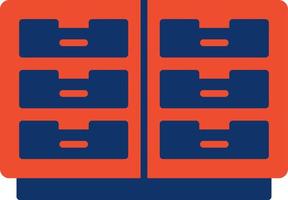 Cabinet Creative Icon Design vector