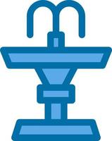 Fountain Vector Icon Design