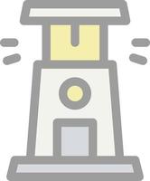 Lighthouse Vector Icon Design