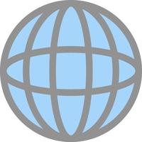 Globe Vector Icon Design