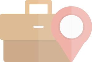 Work Destination Vector Icon Design