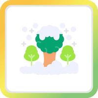 Trees Creative Icon vector