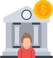 Personal Banking Vector Icon Design