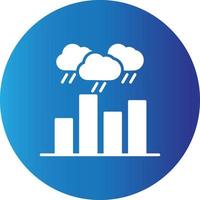 Bar Chart Creative Icon vector