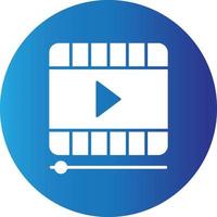 Video Creative Icon vector