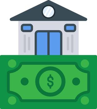 diseño de icono de vector de activo fijo