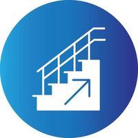 Stairs Creative Icon vector