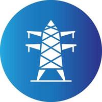 Electric Tower Creative Icon vector