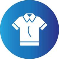 Polo Shirt Creative Icon vector