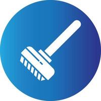 Broom Creative Icon vector