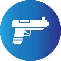 Pistol Creative Icon vector