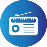 Radio Creative Icon vector