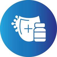 Shield Creative Icon vector